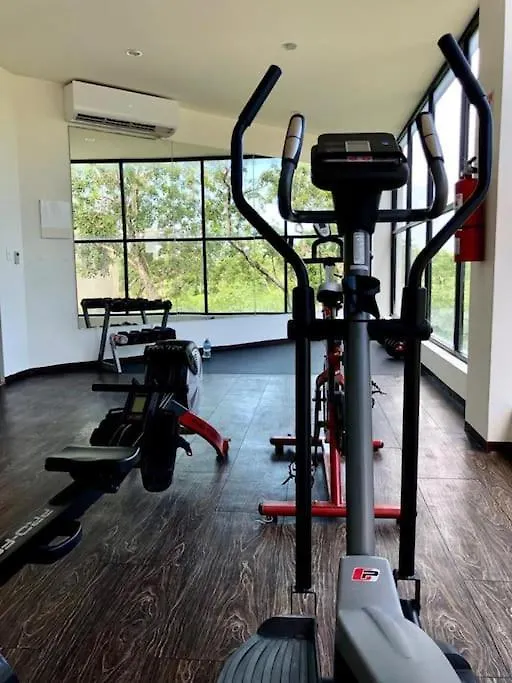 Near Beach+Jungle Views. King Bed+220 Megs+2 Bikes Tulum Apartment