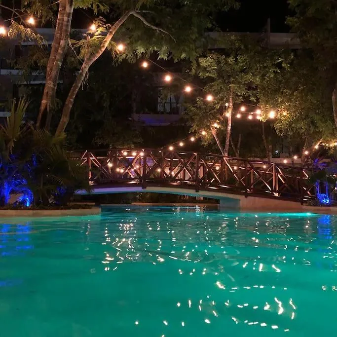 Near Beach+Jungle Views. King Bed+220 Megs+2 Bikes Tulum Apartment