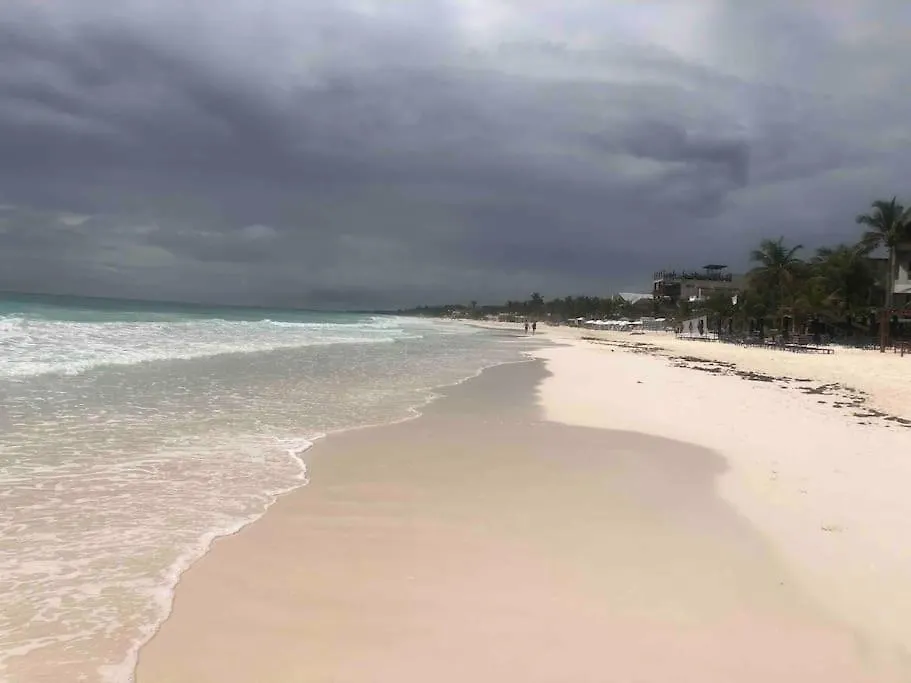 Near Beach+Jungle Views. King Bed+220 Megs+2 Bikes Tulum
